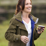 Minka Kelly Green Jacket