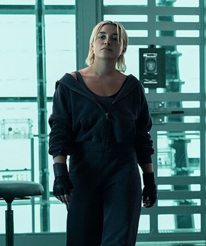 Florence Pugh Black Hoodie
