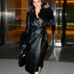 Charli XCX Leather Coat