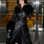 Charli XCX Leather Coat
