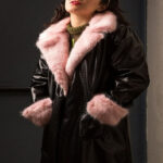 Charli XCX Black Coat