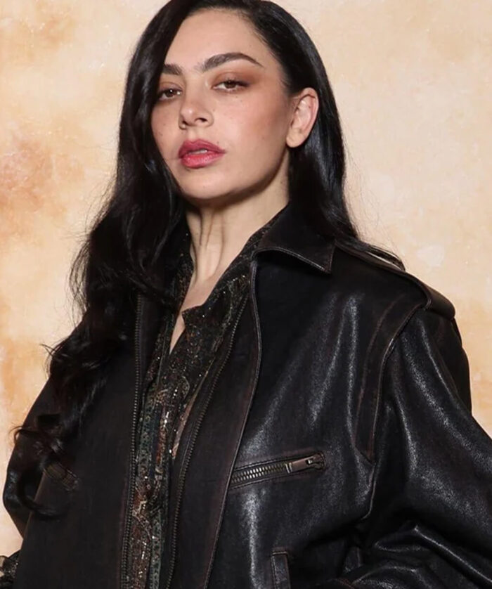 Charli xcx Leather Jacket