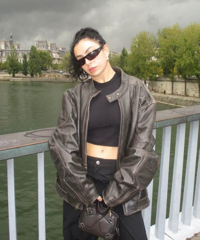 Charlie XCX Leather Jacket