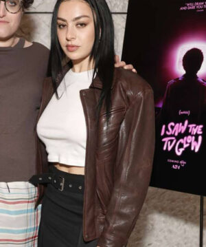 Charli XCX Brown Jacket
