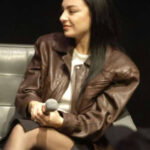 Charli XCX Brown Jacket