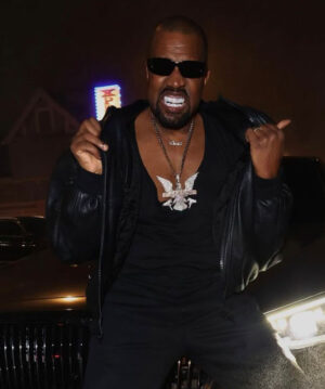 YZY Bomber Leather Jacket