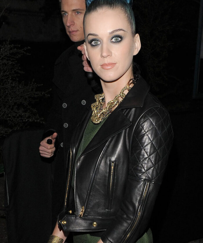 Katy Perry Biker Leather Jacket
