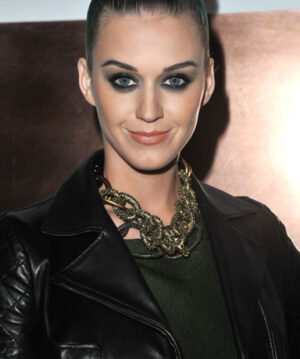 Katy Perry Biker Leather Jacket