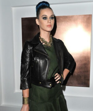 Katy Perry Biker Leather Jacket
