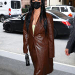 Katy Perry Brown Coat