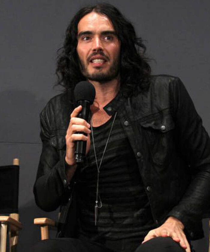 Russell Brand Leather Jacket