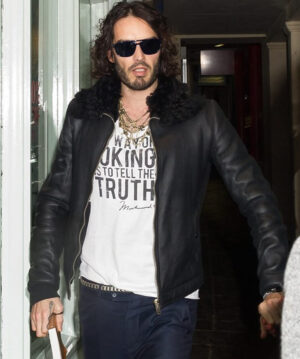 Russell Brand Shearling Jacket