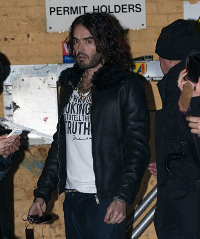 Russell Brand Shearling Jacket