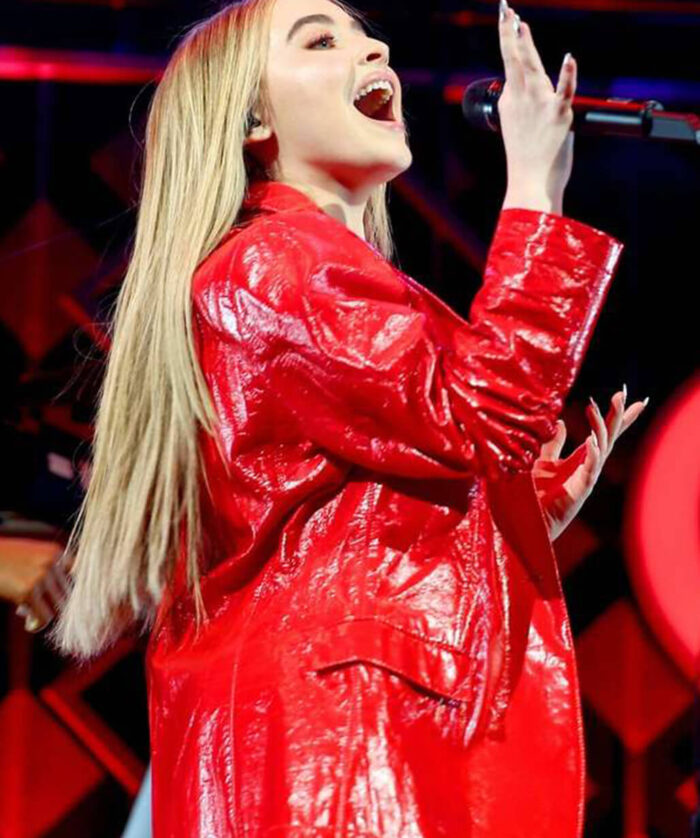 Sabrina Carpenter Red Blazer