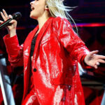 Sabrina Carpenter Red Blazer