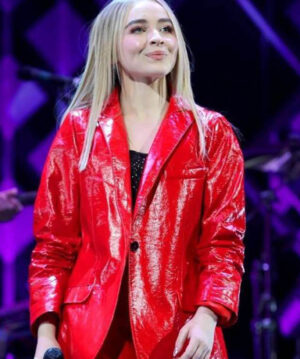 Sabrina Carpenter Red Blazer
