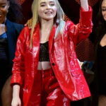 Sabrina Carpenter Red Blazer