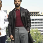 Michael B. Jordan Leather Coat