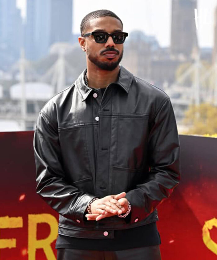 Michael B. Jordan Black Jacket