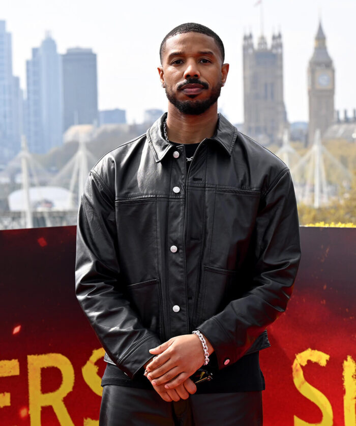 Michael B. Jordan Black Jacket