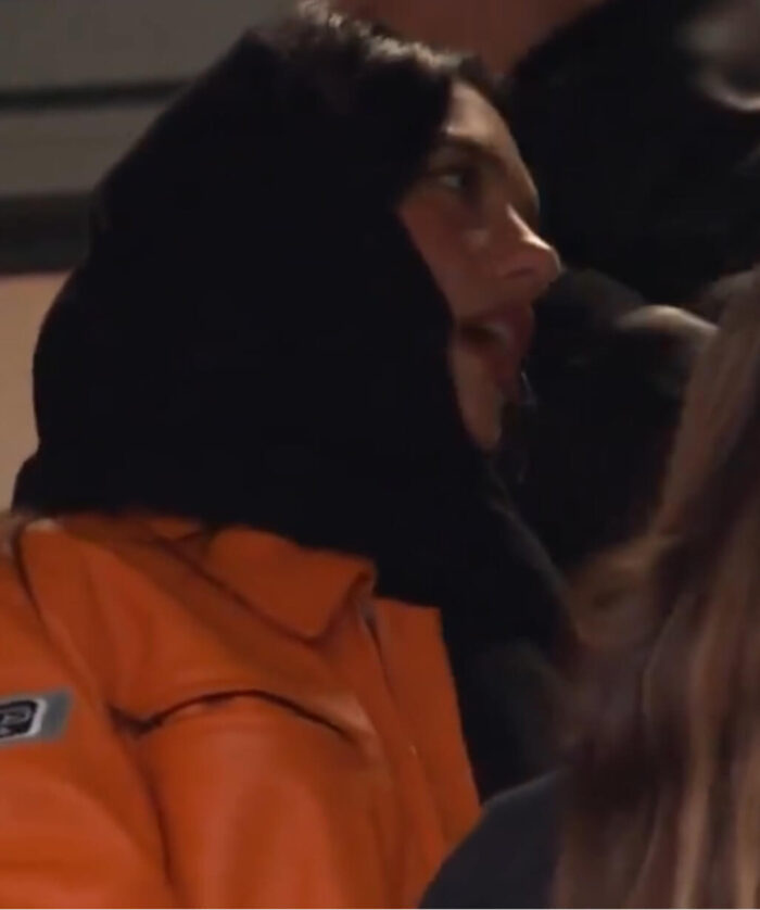 Dua Lipa Orange Jacket