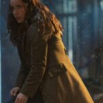 Eve Macarro Ballerina 2025 Grey Wool Coat