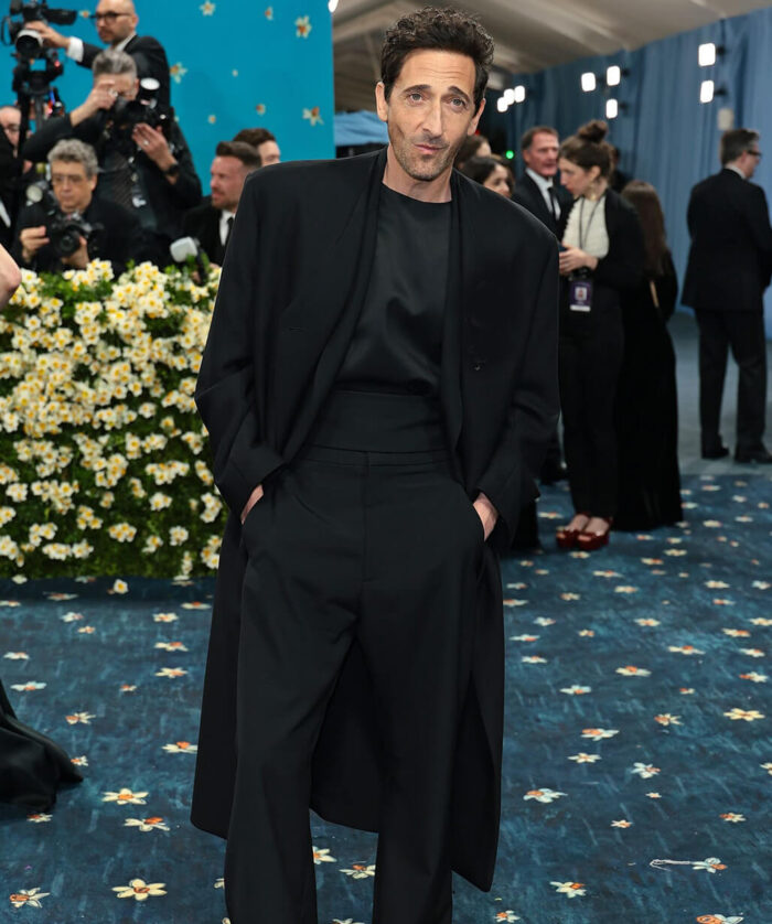Adrien Brody Coat