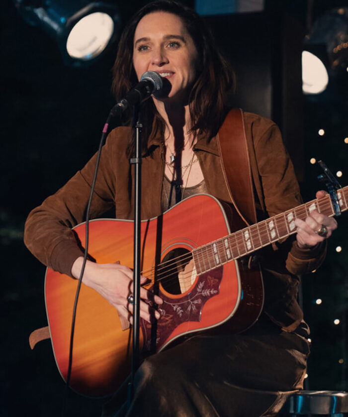 Allison Ali Cooper Suede Jacket