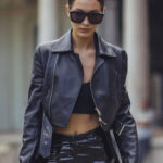 Bella Hadid Cropped Jacket