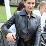 Bella Hadid Cropped Jacket
