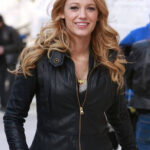 Blake Lively Black Jacket