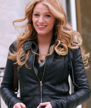 Blake Lively Black Jacket