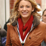Blake Lively Brown Jacket