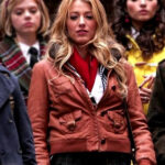 Blake Lively Brown Jacket