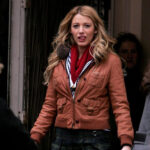 Blake Lively Brown Jacket