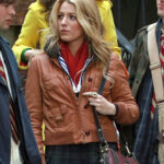 Blake Lively Brown Jacket