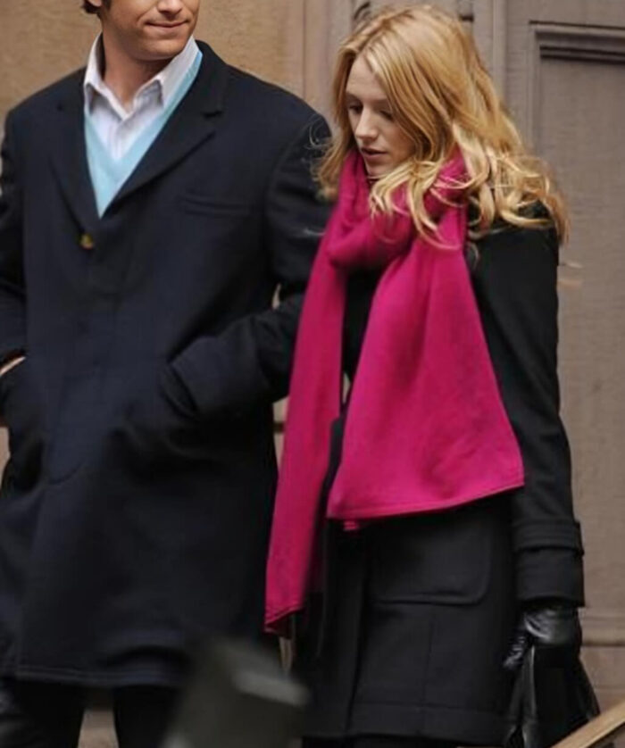 Blake Lively Wool Coat