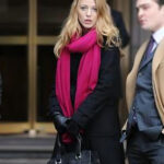 Blake Lively Wool Coat