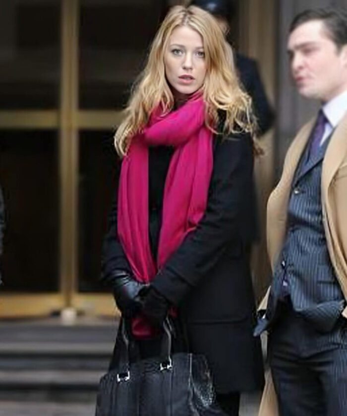Blake Lively Wool Coat
