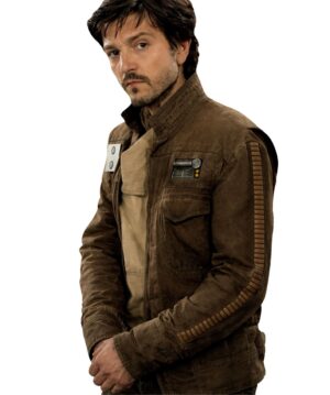 Cassian Andor Rogue One: A Star Wars Story Brown Jacket