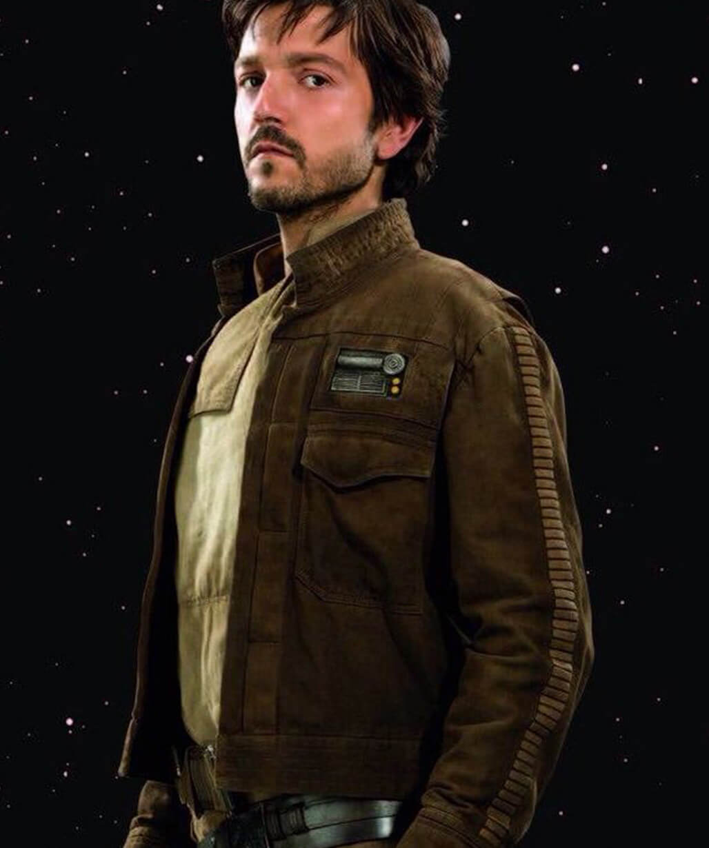 Cassian Andor Rogue One: A Star Wars Story Brown Jacket