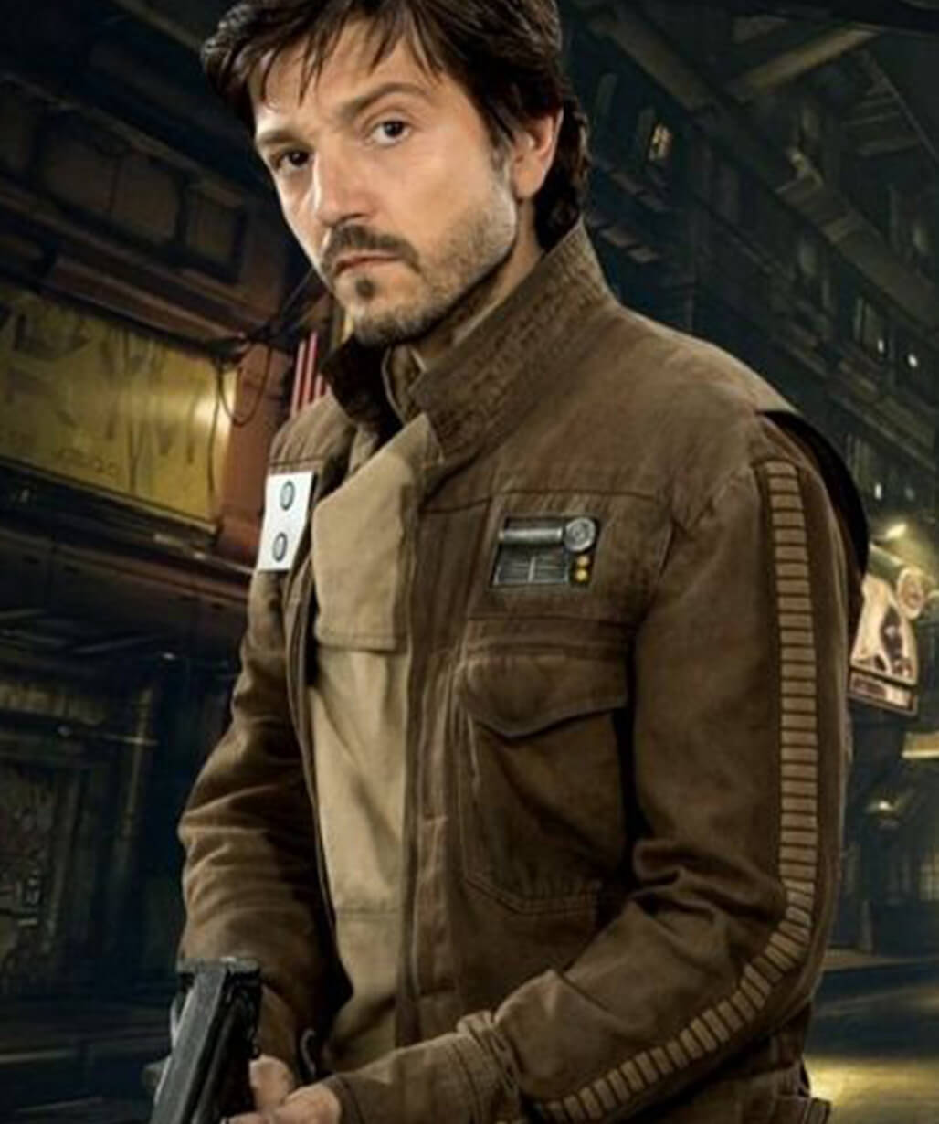 Cassian Andor Rogue One: A Star Wars Story Brown Jacket