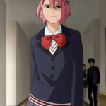 Aira Shiratori Purple Blazer