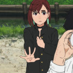 Momo Ayase Black Coat