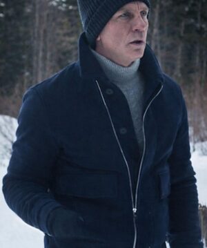 James Bond Spectre Blue Wool Jacket