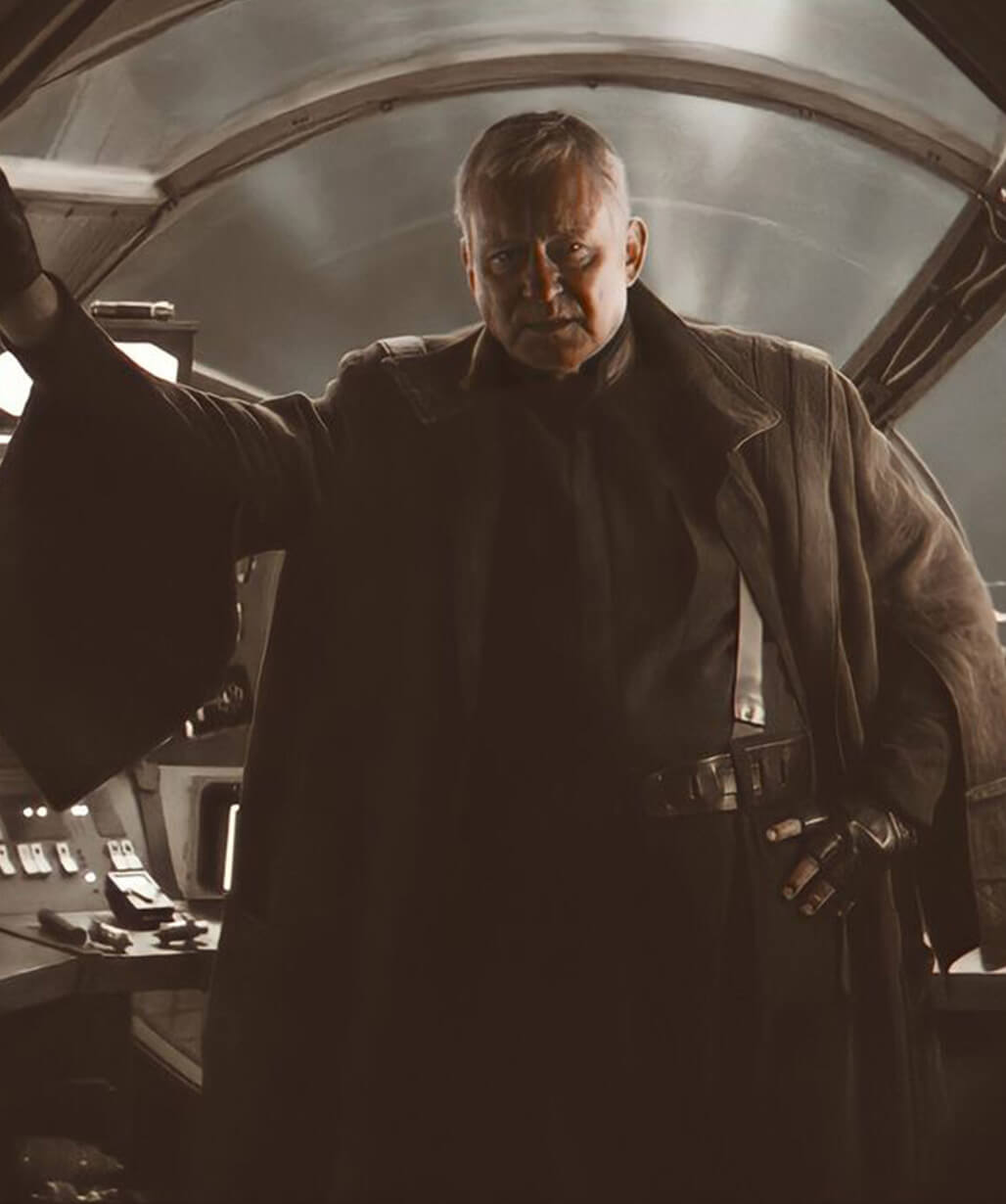 Luthan Rael Luthen Rael Star Wars Andor Coat - USA Leather Factory