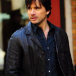 Matthew Settle Leather Jacket
