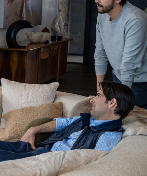 Jason Schwartzman Blue Vest