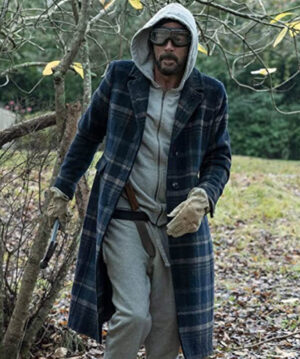 Negan Smith Plaid Coat