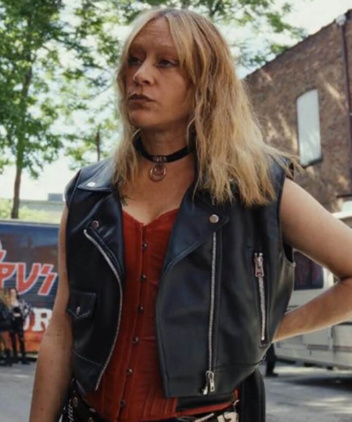 Ruby Ruin Leather Vest
